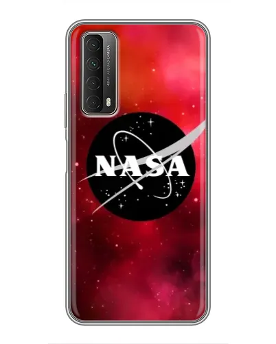 Чехол для Huawei P Smart 2021 с картинкой «NASA — красная туманность»