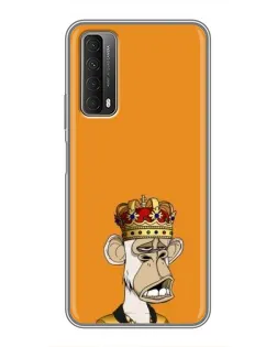 Чехол для Huawei P Smart 2021 с картинкой «Золотая обезьяна Bored Ape»