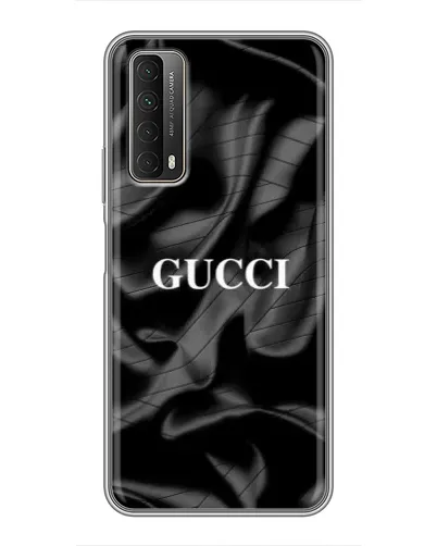 Чехол для Huawei P Smart 2021 с картинкой «Gucci — шелковые волны»