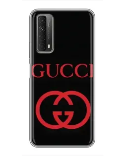 Чехол для Huawei P Smart 2021 с картинкой «Gucci — красный логотип» Чехол для Huawei P Smart 2021 с картинкой «Gucci — красный логотип»