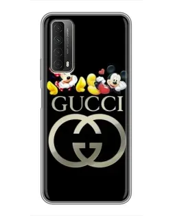 Чехол для Huawei P Smart 2021 с картинкой «Gucci — герои Disney» Чехол для Huawei P Smart 2021 с картинкой «Gucci — герои Disney»