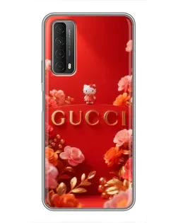 Чехол для Huawei P Smart 2021 с картинкой «Gucci — золотой сад» Чехол для Huawei P Smart 2021 с картинкой «Gucci — золотой сад»