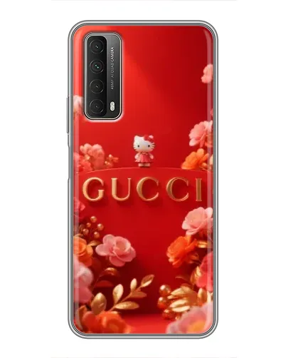 Чехол для Huawei P Smart 2021 с картинкой «Gucci — золотой сад»