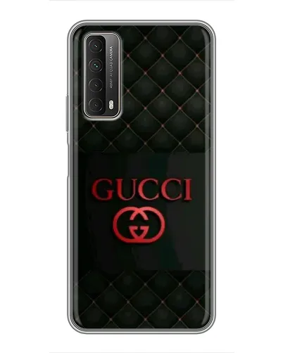 Чехол для Huawei P Smart 2021 с картинкой «Gucci — стеганый черный»