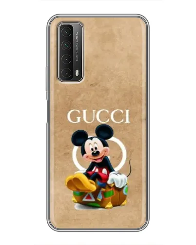 Чехол для Huawei P Smart 2021 с картинкой «Микки Маус Gucci — крафт»