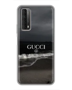 Чехол для Huawei P Smart 2021 с картинкой «Gucci — морской прибой» Чехол для Huawei P Smart 2021 с картинкой «Gucci — морской прибой»