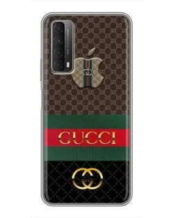 Чехол для Huawei P Smart 2021 с картинкой «Gucci — брендированный десерт» Чехол для Huawei P Smart 2021 с картинкой «Gucci — брендированный десерт»