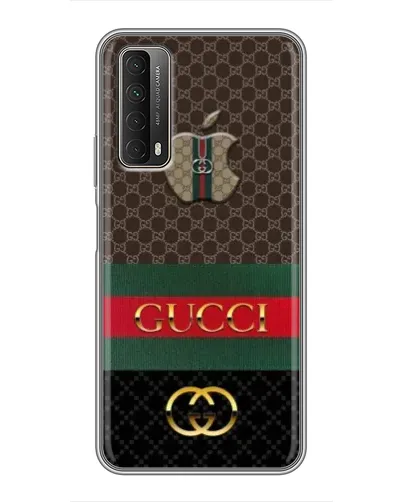 Чехол для Huawei P Smart 2021 с картинкой «Gucci — брендированный десерт»