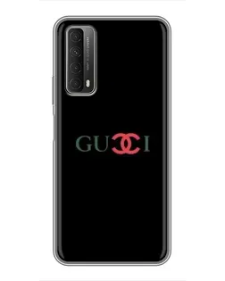 Чехол для Huawei P Smart 2021 с картинкой «Gucci — красный градиент» Чехол для Huawei P Smart 2021 с картинкой «Gucci — красный градиент»
