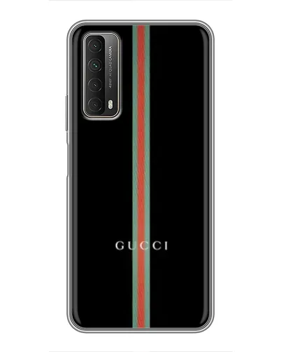 Чехол для Huawei P Smart 2021 с картинкой «Gucci — строгая линия» Чехол для Huawei P Smart 2021 с картинкой «Gucci — строгая линия»