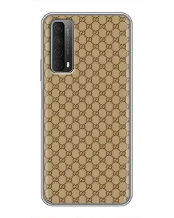 Чехол для Huawei P Smart 2021 с картинкой «Gucci — классический беж» Чехол для Huawei P Smart 2021 с картинкой «Gucci — классический беж»