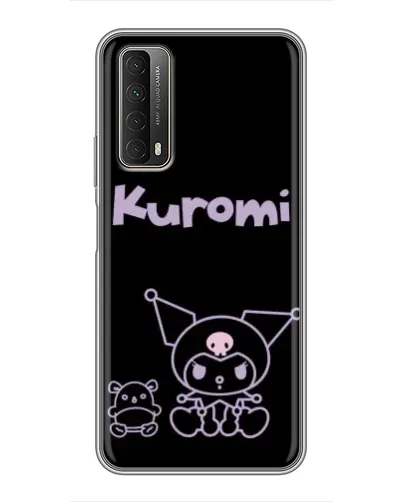 Чохол для Huawei P Smart 2021 з картинкою «Kuromi — чорний мінімалізм» Чохол для Huawei P Smart 2021 з картинкою «Kuromi — чорний мінімалізм»