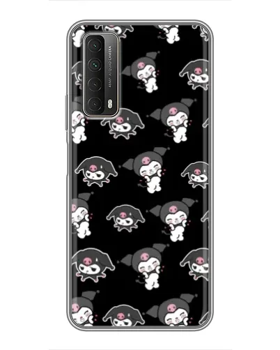 Чохол для Huawei P Smart 2021 з картинкою «Чорний паттерн Kuromi» Чохол для Huawei P Smart 2021 з картинкою «Чорний паттерн Kuromi»