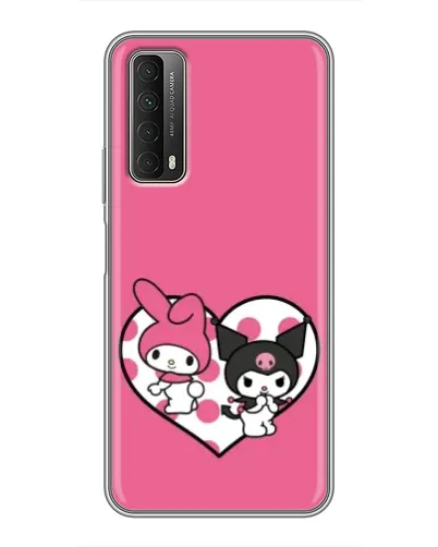 Чохол для Huawei P Smart 2021 з картинкою «Kuromi та My Melody» Чохол для Huawei P Smart 2021 з картинкою «Kuromi та My Melody»