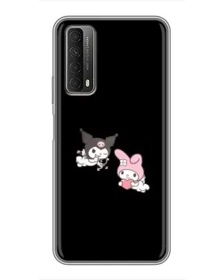 Чехол для Huawei P Smart 2021 с картинкой «My Melody и Kuromi»