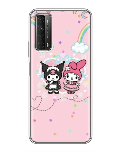 Чохол для Huawei P Smart 2021 з картинкою «My Melody та Kuromi» Чохол для Huawei P Smart 2021 з картинкою «My Melody та Kuromi»