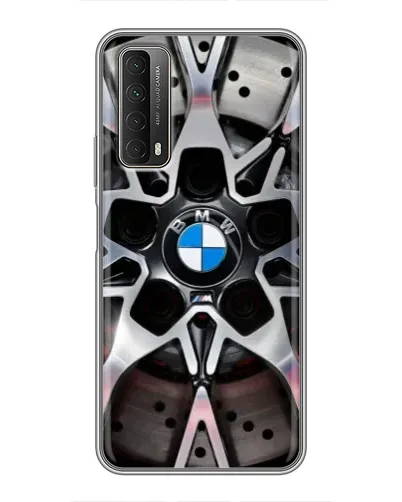 Чехол для Huawei P Smart 2021 с картинкой «BMW — деталь диска»