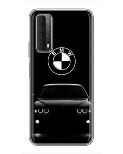 Чехол для Huawei P Smart 2021 с картинкой «BMW — взгляд из темноты» Чехол для Huawei P Smart 2021 с картинкой «BMW — взгляд из темноты»
