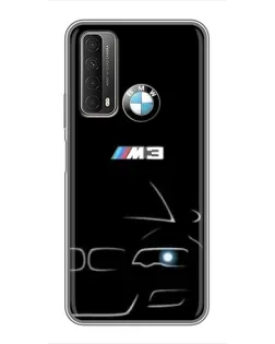 Чехол для Huawei P Smart 2021 с картинкой «Минималистичный принт BMW M3» Чехол для Huawei P Smart 2021 с картинкой «Минималистичный принт BMW M3»