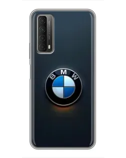Чехол для Huawei P Smart 2021 с картинкой «Логотип BMW — минимализм» Чехол для Huawei P Smart 2021 с картинкой «Логотип BMW — минимализм»