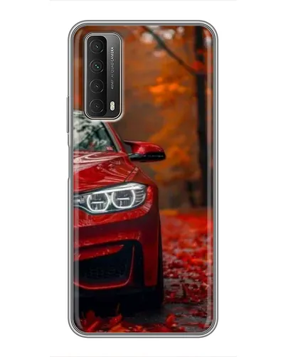 Чехол для Huawei P Smart 2021 с картинкой «Осенняя BMW M4»