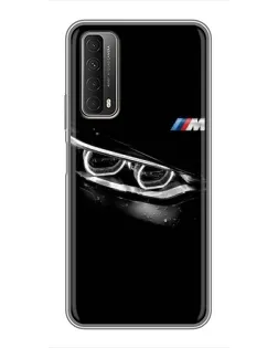 Чехол для Huawei P Smart 2021 с картинкой «BMW — взгляд тигра» Чехол для Huawei P Smart 2021 с картинкой «BMW — взгляд тигра»
