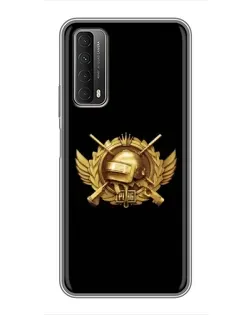 Чехол для Huawei P Smart 2021 с картинкой «PUBG — оранжевый градиент» Чехол для Huawei P Smart 2021 с картинкой «PUBG — оранжевый градиент»