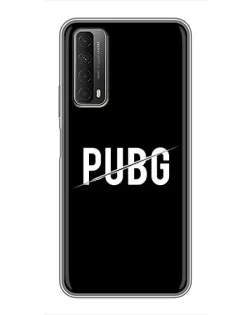 Чехол для Huawei P Smart 2021 с картинкой «PUBG — белый логотип» Чехол для Huawei P Smart 2021 с картинкой «PUBG — белый логотип»