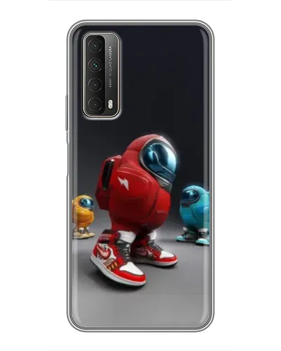 Чехол для Huawei P Smart 2021 с картинкой «Among Us — 3D стиль»