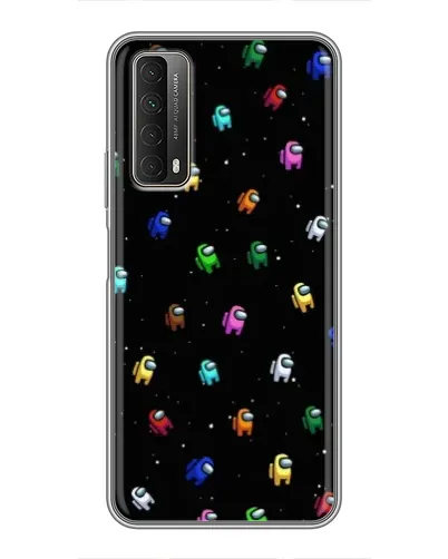 Чехол для Huawei P Smart 2021 с картинкой «Экипаж Among Us»