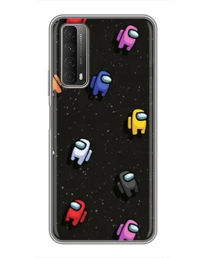 Чехол для Huawei P Smart 2021 с картинкой «Космический паттерн Among Us»