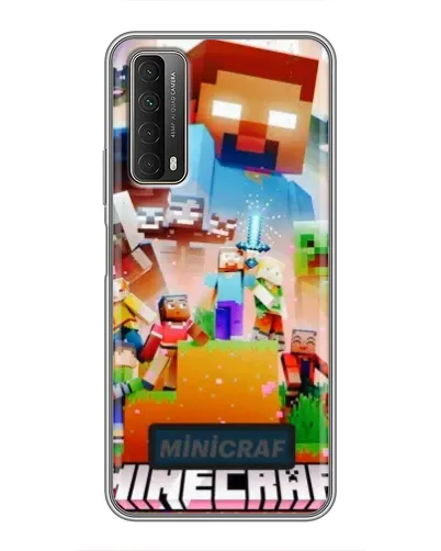 Чохол для Huawei P Smart 2021 з картинкою «Minecraft герої гри» Чохол для Huawei P Smart 2021 з картинкою «Minecraft герої гри»