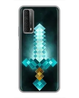 Чохол для Huawei P Smart 2021 з картинкою «Алмазний меч неон»
