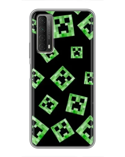 Чохол для Huawei P Smart 2021 з картинкою «Паттерн з кріперами» Чохол для Huawei P Smart 2021 з картинкою «Паттерн з кріперами»