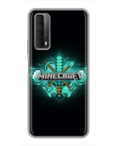 Чохол для Huawei P Smart 2021 з картинкою «Minecraft Diamond лого» Чохол для Huawei P Smart 2021 з картинкою «Minecraft Diamond лого»
