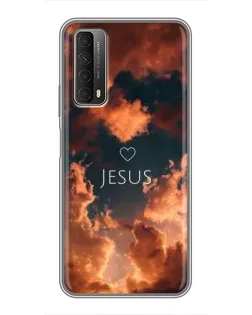 Чехол для Huawei P Smart 2021 с картинкой «Сияние Имени Jesus» Чехол для Huawei P Smart 2021 с картинкой «Сияние Имени Jesus»
