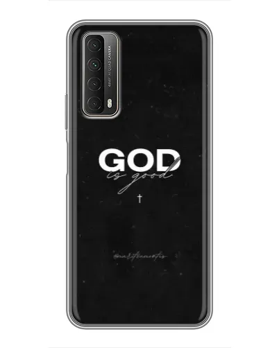 Чехол для Huawei P Smart 2021 с картинкой «GOD — Бог над всем»