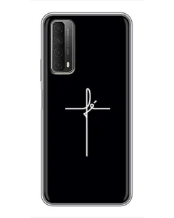 Чехол для Huawei P Smart 2021 с картинкой «Тонкий крест» Чехол для Huawei P Smart 2021 с картинкой «Тонкий крест»