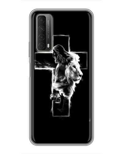 Чехол для Huawei P Smart 2021 с картинкой «Сияющий крест Jesus» Чехол для Huawei P Smart 2021 с картинкой «Сияющий крест Jesus»