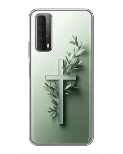 Чехол для Huawei P Smart 2021 с картинкой «Оливковая ветвь» Чехол для Huawei P Smart 2021 с картинкой «Оливковая ветвь»