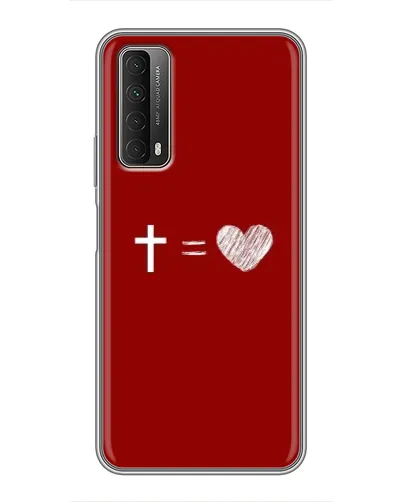 Чехол для Huawei P Smart 2021 с картинкой «Уравнение любви» Чехол для Huawei P Smart 2021 с картинкой «Уравнение любви»