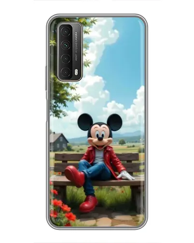 Чохол для Huawei P Smart 2021 з картинкою «Міккі на лавці» Чохол для Huawei P Smart 2021 з картинкою «Міккі на лавці»
