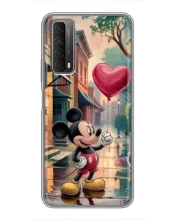Чохол для Huawei P Smart 2021 з картинкою «Міккі та кулька-серце» Чохол для Huawei P Smart 2021 з картинкою «Міккі та кулька-серце»