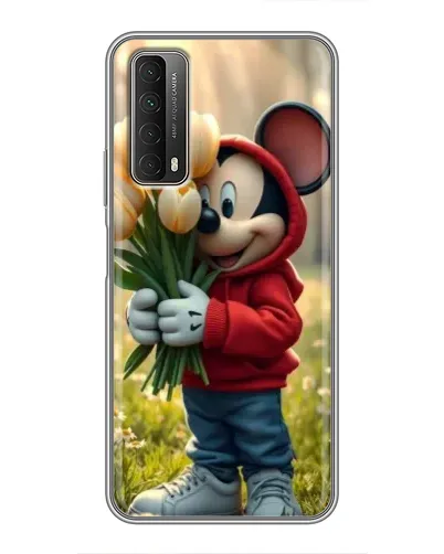 Чохол для Huawei P Smart 2021 з картинкою «Міккі з тюльпанами» Чохол для Huawei P Smart 2021 з картинкою «Міккі з тюльпанами»