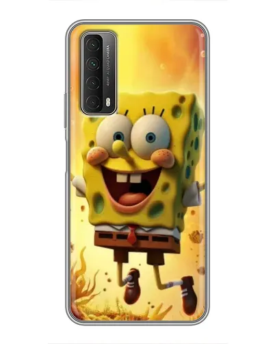 Чохол для Huawei P Smart 2021 з картинкою «Губка Боб стрибає»