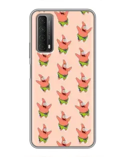 Чохол для Huawei P Smart 2021 з картинкою «Патрік Стар паттерн»