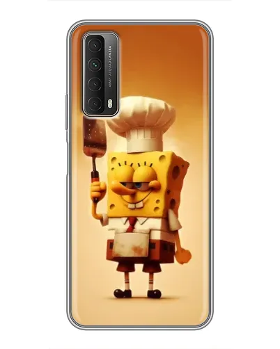 Чохол для Huawei P Smart 2021 з картинкою «Губка Боб кухар»