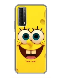 Чохол для Huawei P Smart 2021 з картинкою «Губка Боб посмішка»