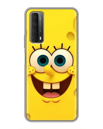 Чохол для Huawei P Smart 2021 з картинкою «Губка Боб посмішка»