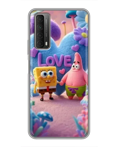 Чохол для Huawei P Smart 2021 з картинкою «Губка Боб Патрік»